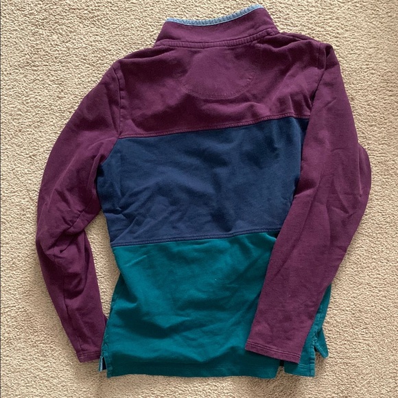 L.L. Bean Colorblock Rugby Shirt - Picture 5 of 6